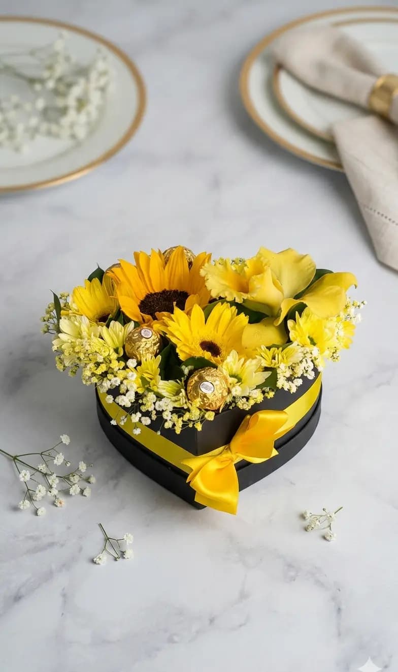 Cofre Girasoles del Alma