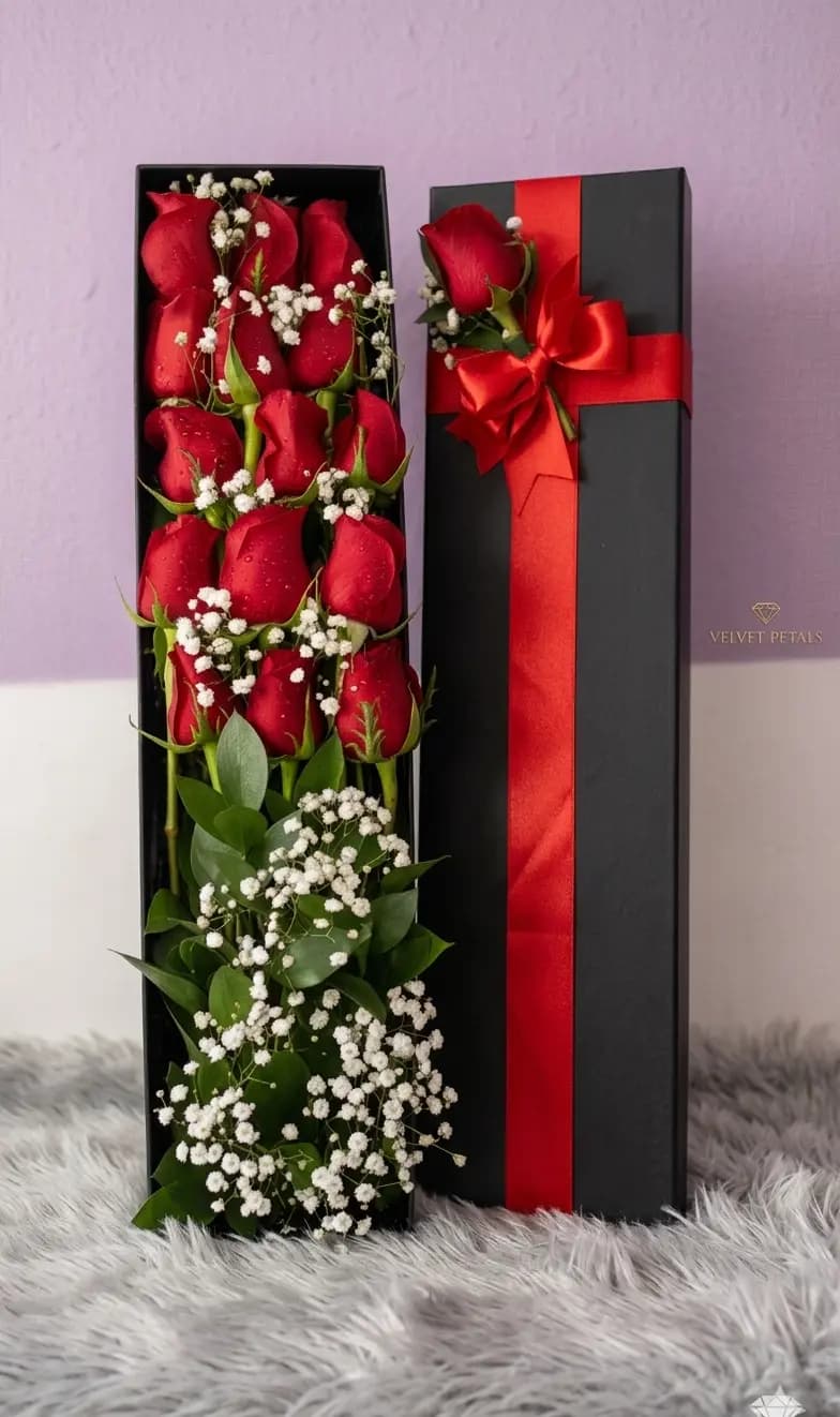 Estuche Rosas Rojas Premium